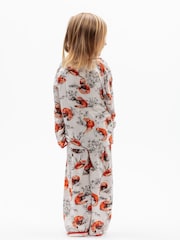 Cyberjammies Red Panda Printed Jersey Long Sleeve Pyjamas Set - Image 2 of 3