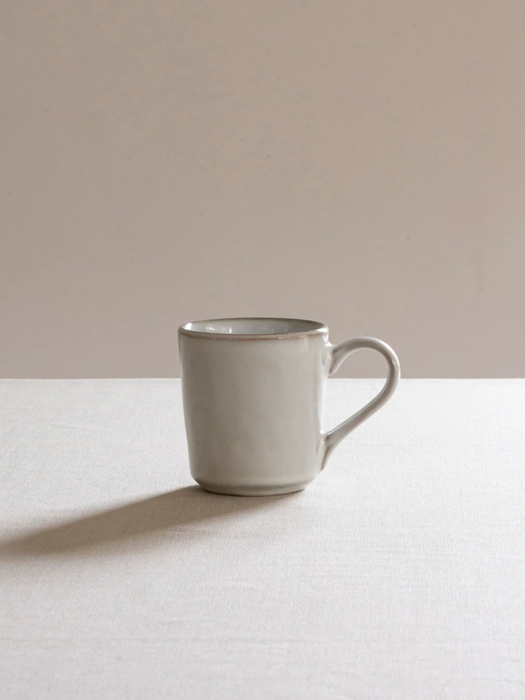 Dutch Rose Set of 4 Grey Small Mugs - Image 2 of 3