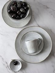 Dutch Rose Set of 4 Grey Small Mugs - Image 3 of 3