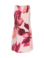 Cyberjammies Pink Floral Print Short Nightdress - Image 3 of 3