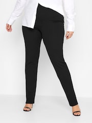 Long Tall Sally Black Slim Leg Stretch Trousers - Image 1 of 4