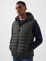 French Connection Natural Baffle Gilet - Image 1 of 5