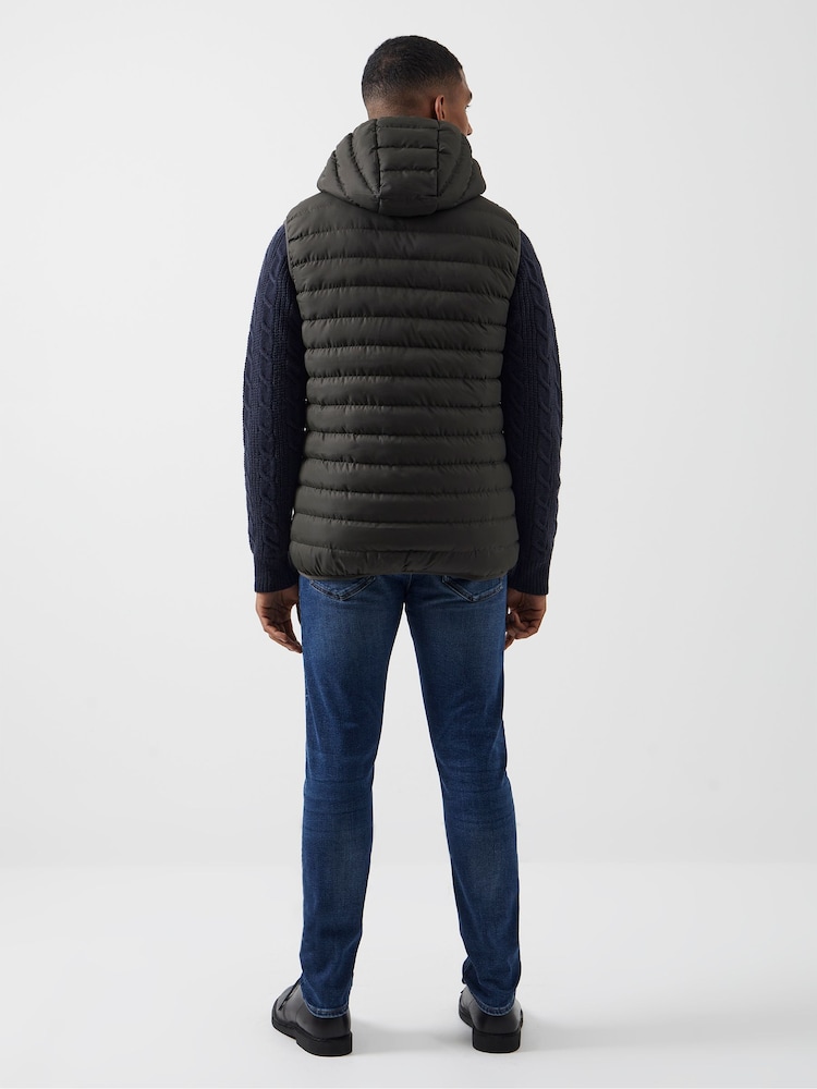 French Connection Natural Baffle Gilet - Image 3 of 5
