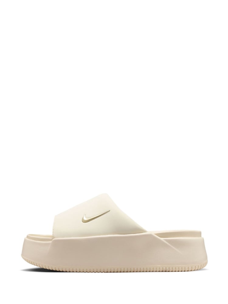 Nike Cream Calm Elevation Slides - Image 2 of 6