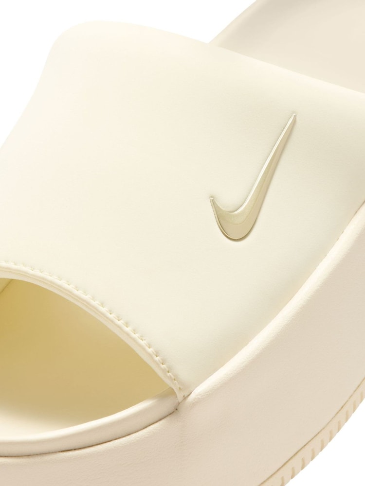 Nike Cream Calm Elevation Slides - Image 6 of 6