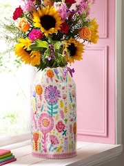 Lucy Tiffney x Next Multi Floral Large Vase - Image 1 of 4