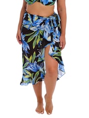 Fantasie Black Talm Beach Sarong - Image 1 of 8