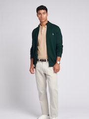 U.S. Polo Assn. Green Mens Knitted Cardigan - Image 3 of 8