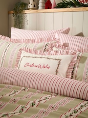 Vantona Christmas Ditsy Rows Cushion - صورة 1 من 2