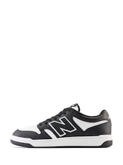 New Balance White/Black Mens 480 Trainers - Image 13 of 13