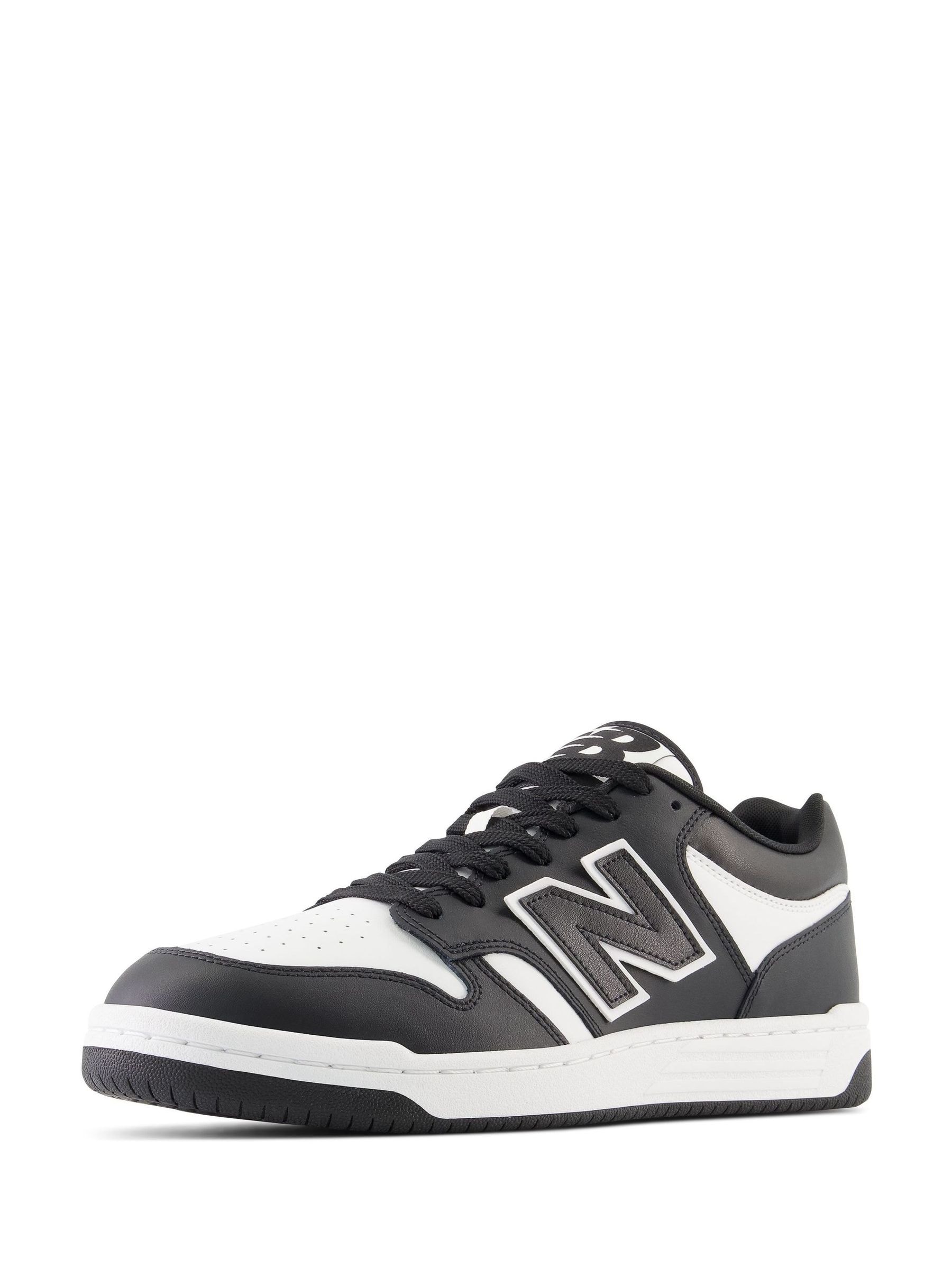 New balance white and black deals