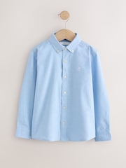 Blue Griffin Embroidery Single Oxford Shirt (3-16yrs) - Image 1 of 4