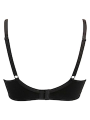Pour Moi Black Love to Lounge Cotton T-Shirt Bra - Image 4 of 4
