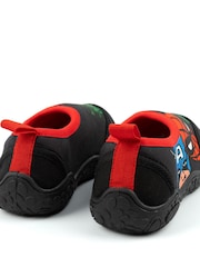 Vanilla Underground Black Kids Marvel Character Aqua Socks - Image 3 of 5