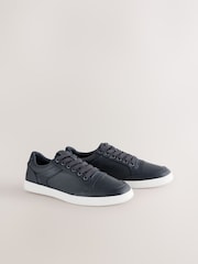 Navy Blue Smart Casual Trainers - Image 1 of 7