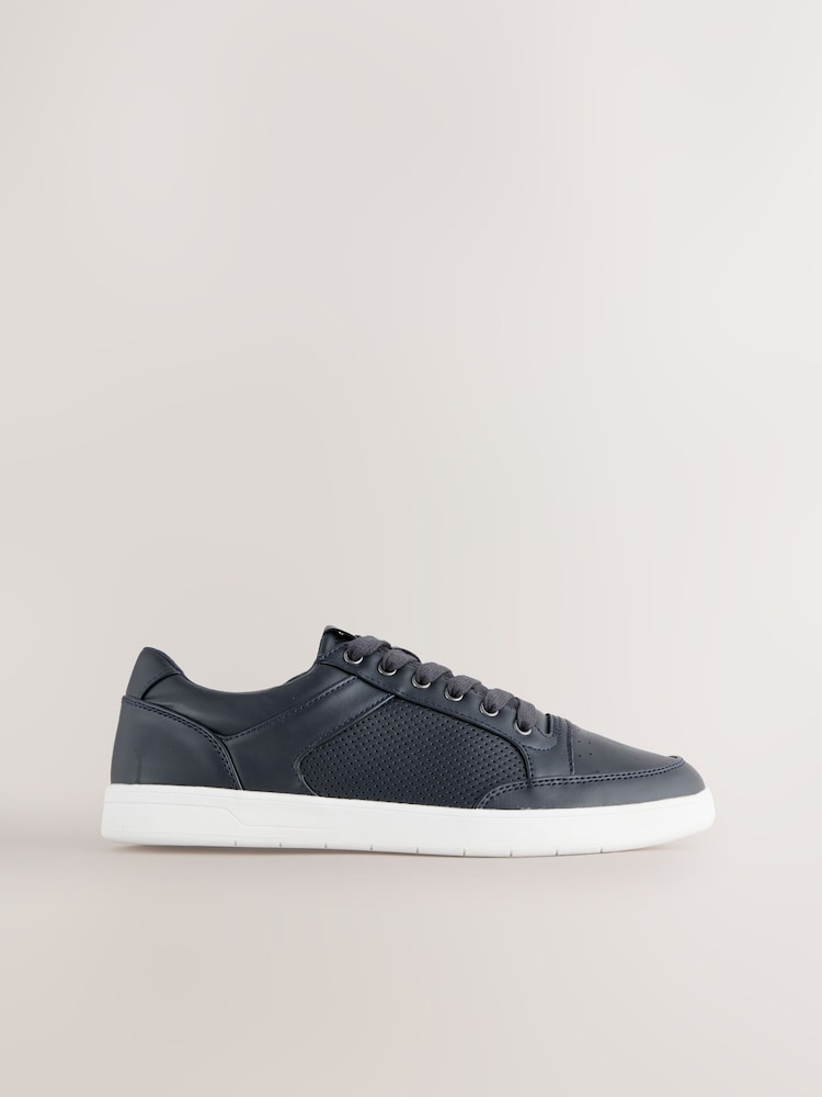 Navy Blue Smart Casual Trainers - Image 2 of 7