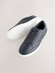 Navy Blue Smart Casual Trainers - Image 4 of 7