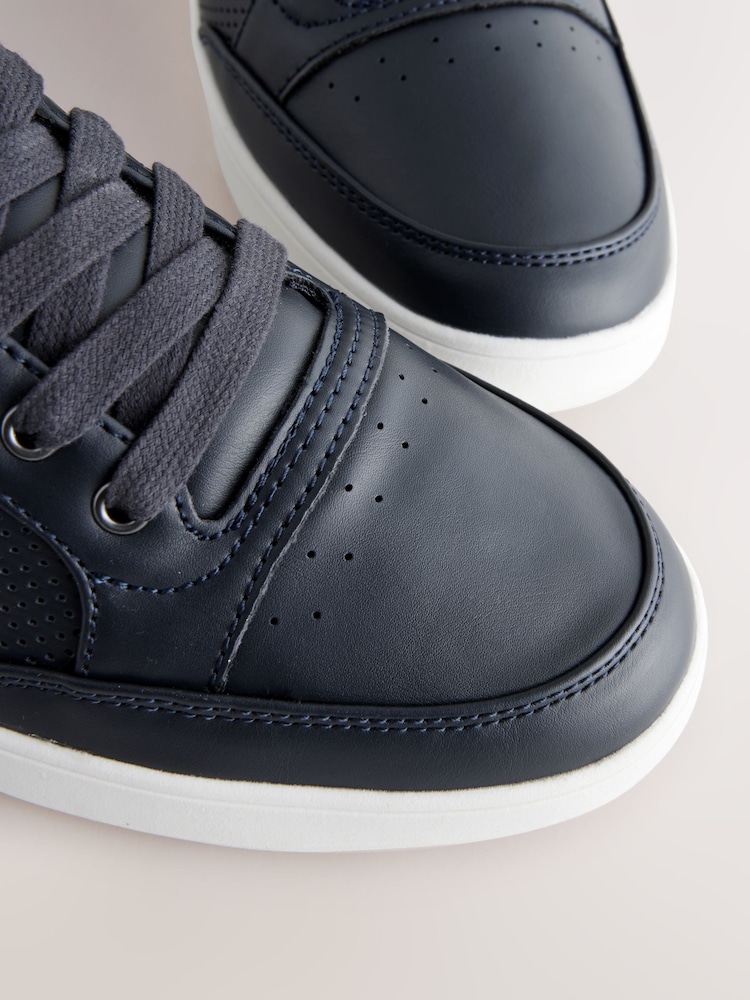 Navy Blue Smart Casual Trainers - Image 5 of 7