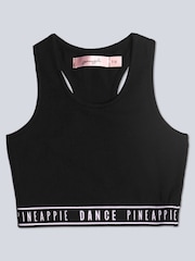 Negro - Top corto midi con bajo con cinta de Pineapple - Imagen 5 de 6