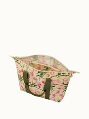 Cath Kidston Yellow Floral Fancy Print Cath Kidston Overnight Travel Bag - Image 7 of 8