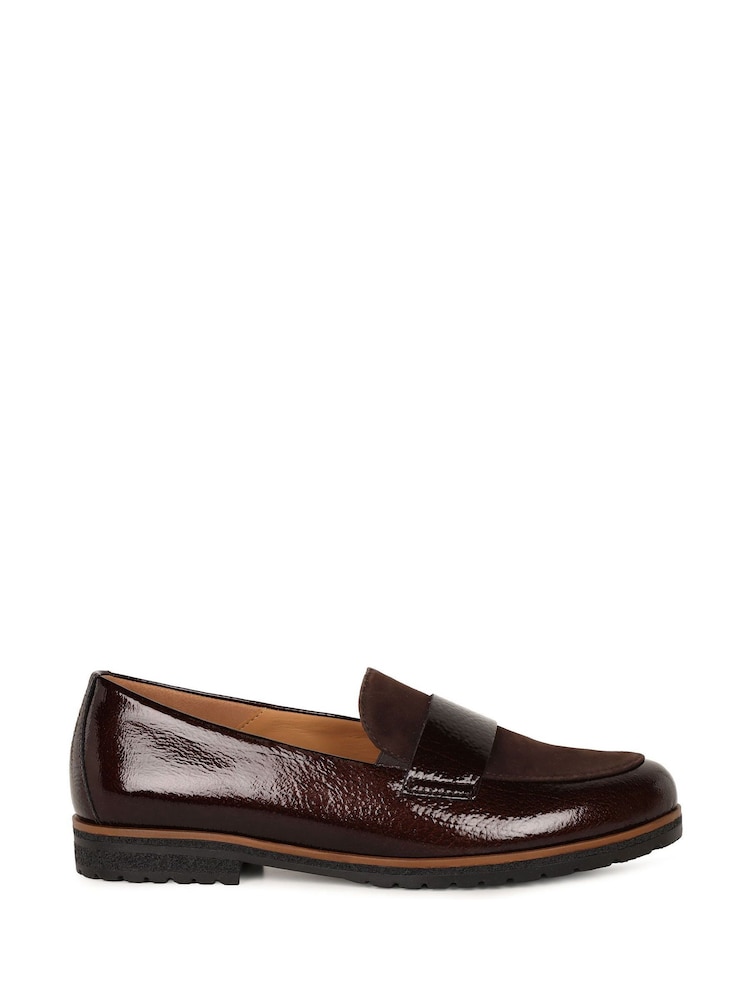 Gabor Brown Elder Loafers - Image 1 of 5
