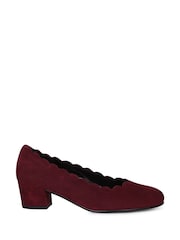 Gabor Red Gigi Womens Court Shoes - Image 1 of 5