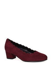 Gabor Red Gigi Womens Court Shoes - Image 2 of 5