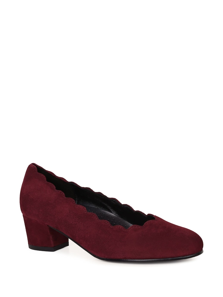 Gabor Red Gigi Womens Court Shoes - Image 2 of 5 Gabor Red Gigi Womens Court Shoes - Image 2 of 5