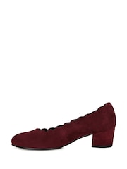 Gabor Red Gigi Womens Court Shoes - Image 3 of 5
