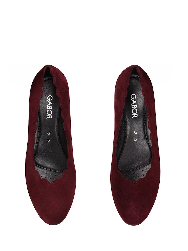 Gabor Red Gigi Womens Court Shoes - Image 5 of 5 Gabor Red Gigi Womens Court Shoes - Image 5 of 5