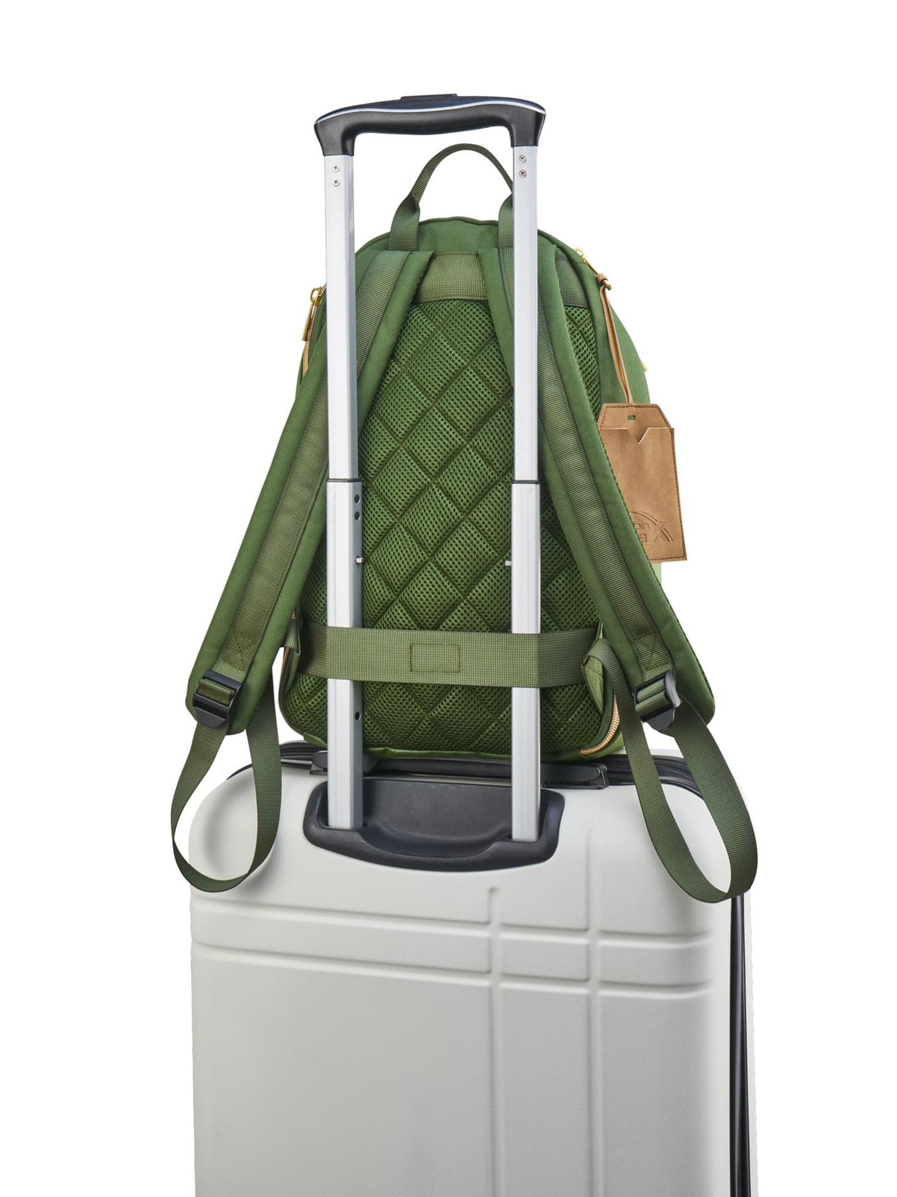 Cabin Max Green Travel Hack 40cm Cabin Backpack ONE Womens