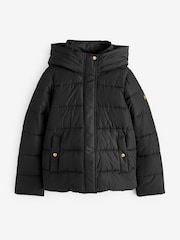 Barbour® International Black Barron Boxy Baffle Quilt Puffer Jacket - Image 7 of 7