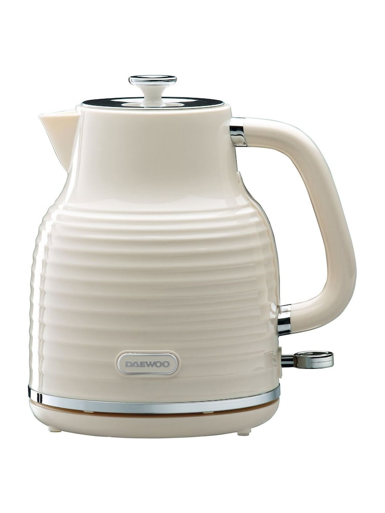 Daewoo Cream Sienna 1.7L 3KW Jug Kettle - Image 4 of 4