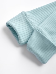 Blau/Grün/Gelb - Baby-Schlafanzüge aus 100 % Baumwolle im 3er-Pack (0–2 J.) - Bild 7 von 9