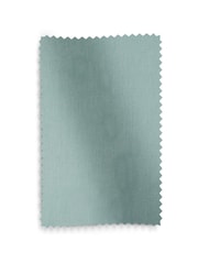 Green Duck Egg Cotton Blackout/Thermal Eyelet Curtains - Image 7 of 7