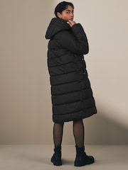 Barbour® International Barron Longline Baffle Quilt Puffer Coat - Image 3 of 7