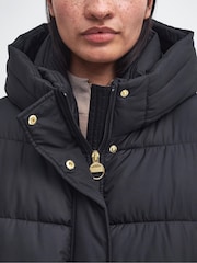 Barbour® International Barron Longline Baffle Quilt Puffer Coat - Image 6 of 7