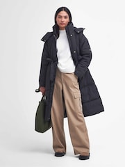 Barbour® International Serova Longline Baffle Quilt Puffer Coats - Image 3 of 7