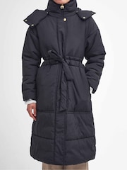 Barbour® International Serova Longline Baffle Quilt Puffer Coats - Image 4 of 7