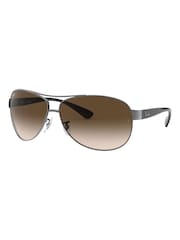 Braun - Ray-Ban® Pilotensonnenbrille - Bild 3 von 12