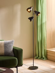 MADE.COM Black Albert Floor Lamp - Image 1 of 5