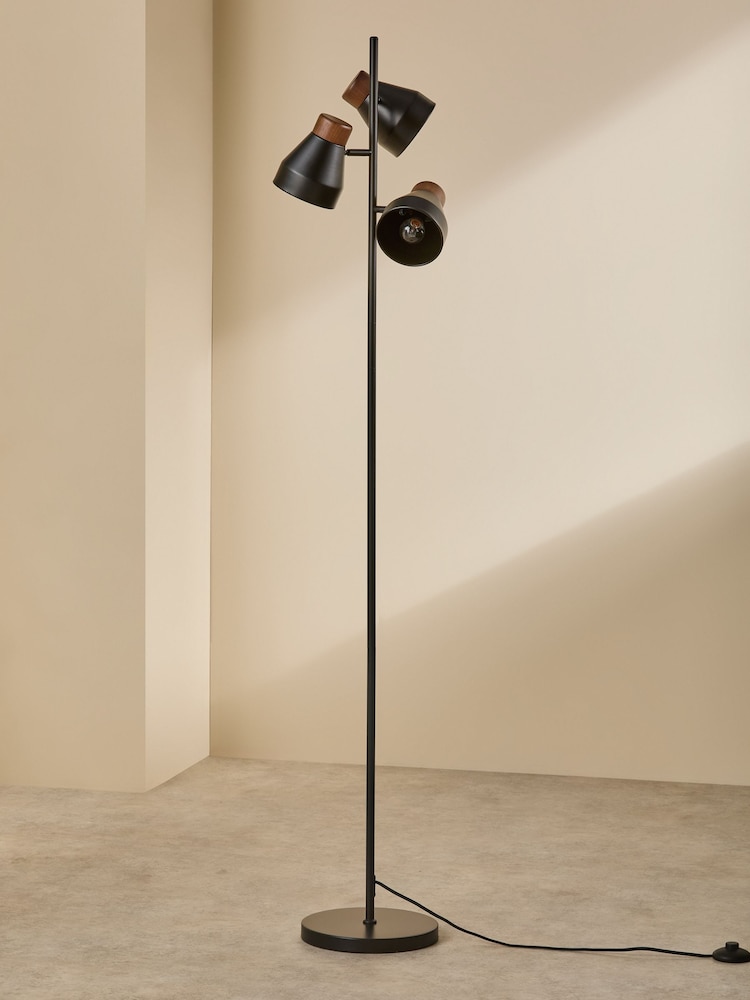 MADE.COM Black Albert Floor Lamp - Image 2 of 5