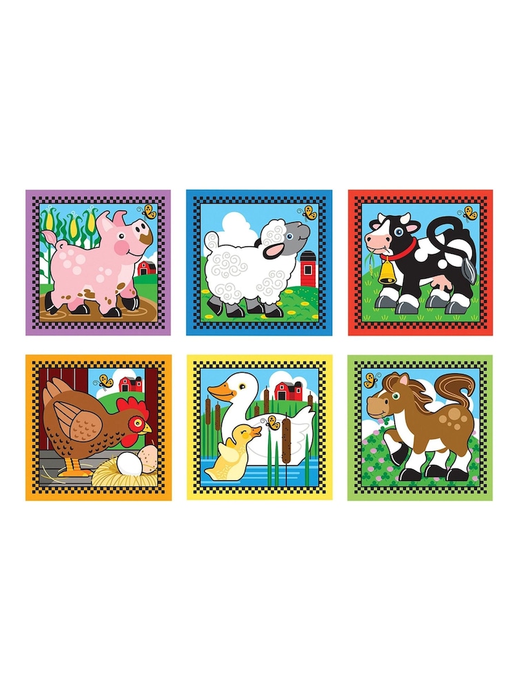 Melissa & Doug Farm Cube Puzzle - Image 2 of 3