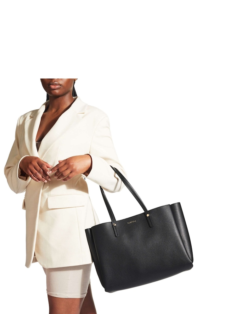 Carvela Freya Black Triple Compartment Tote Bag - Image 1 of 5