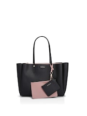 Carvela Freya Black Triple Compartment Tote Bag - Image 2 of 5