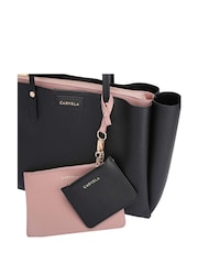 Carvela Freya Black Triple Compartment Tote Bag - Image 5 of 5