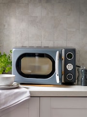 Dark Grey Digital 800W 20L Microwave - Image 2 of 9