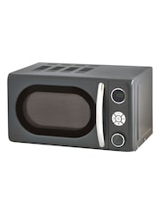 Dark Grey Digital 800W 20L Microwave - Image 7 of 9
