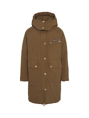 Barbour® International Christa Showerproof Longline Puffer Coats - Image 7 of 7