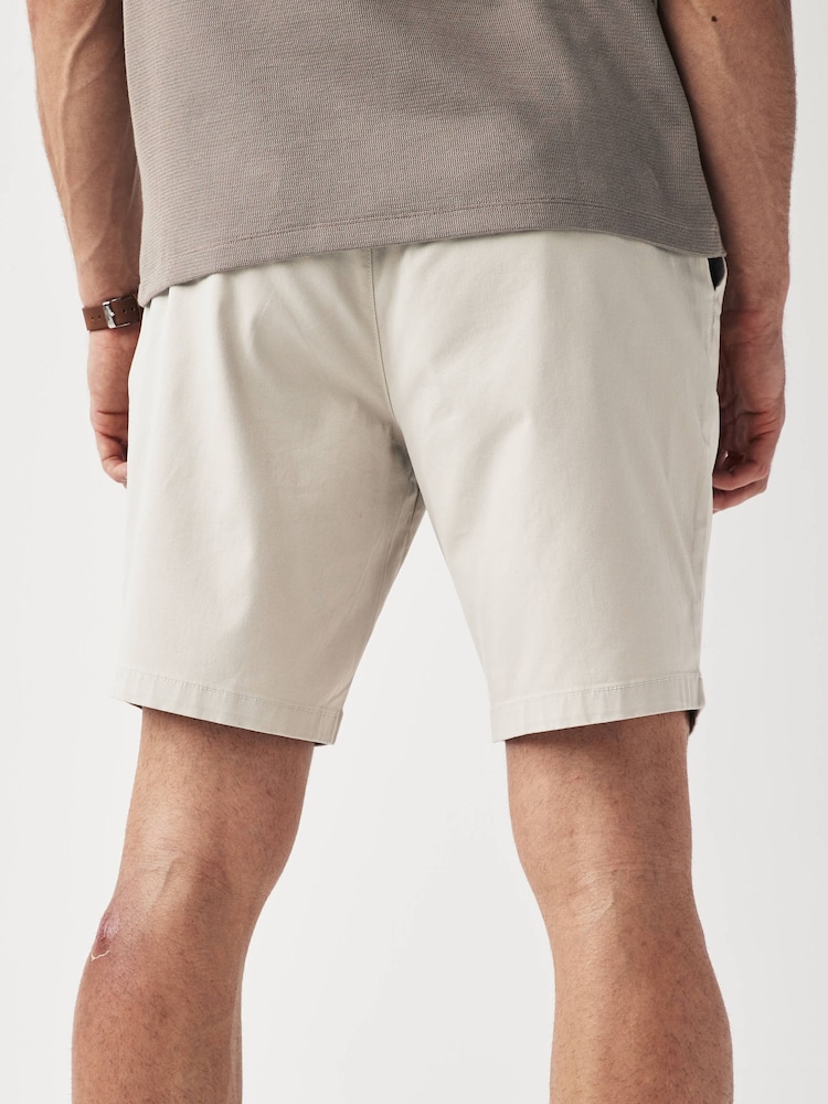 Bone Natural Straight Fit Stretch Chinos Shorts - Image 3 of 9